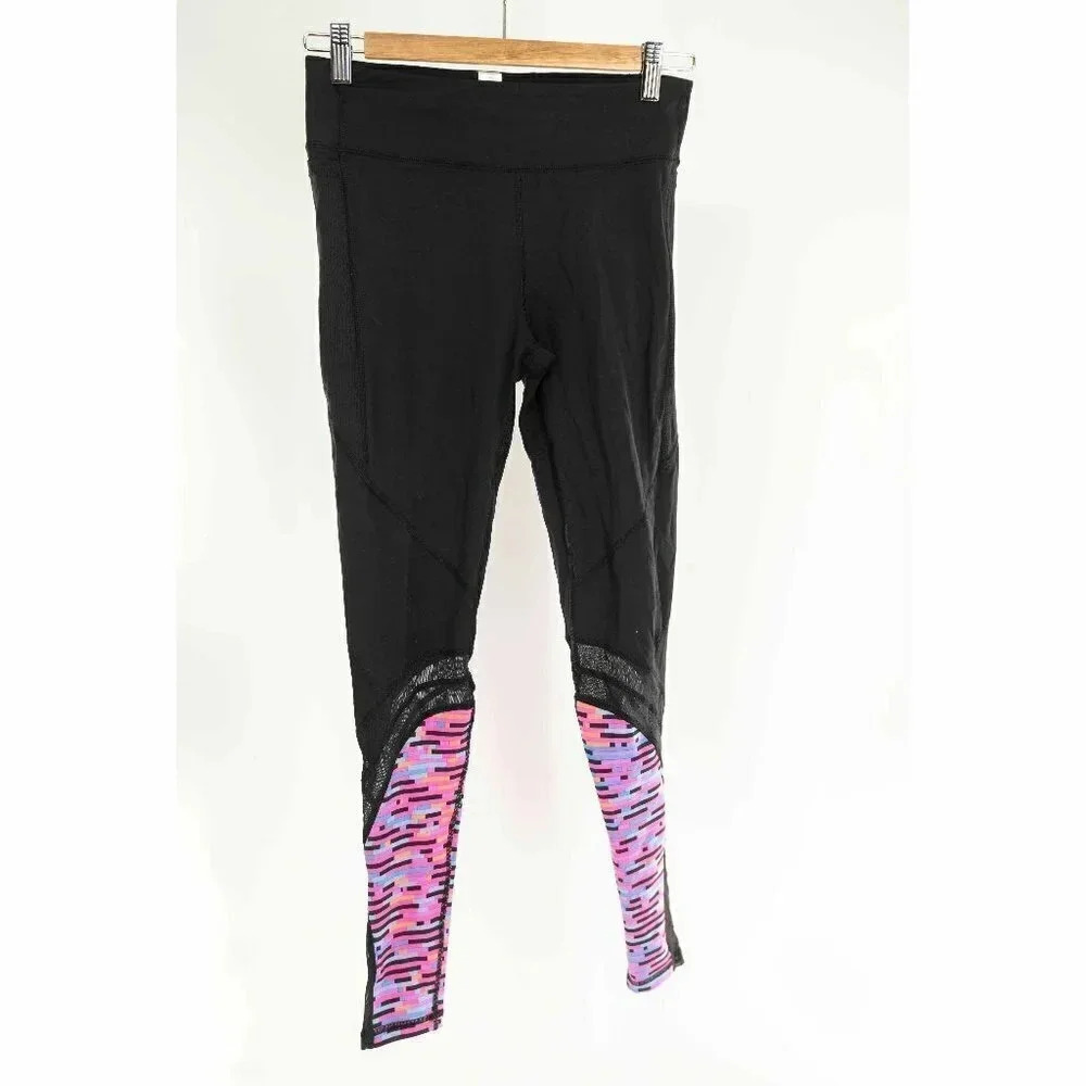 Ivivva Leggings with mesh cutouts